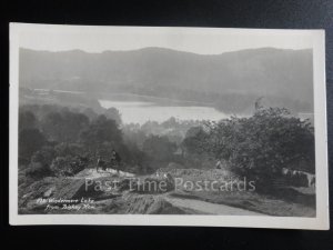 Cumbria: Windermere Lake from BISKEY HOW RP c1926 - Lake District