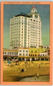 Postcard - The Hilton Hotel, Long Beach, California