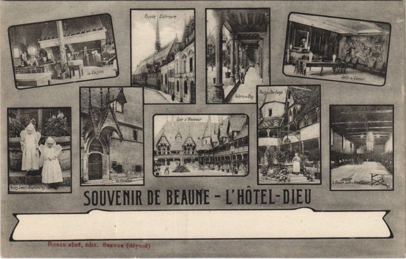 CPA Souvenir de BEAUNE - L'Hotel-Dieu (121506)