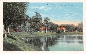 H84/ Orlando Florida Postcard c1915 Lake Cherokee Homes 69