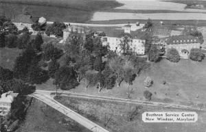 New Windsor Maryland 1940s Postcard Brethren Service Center