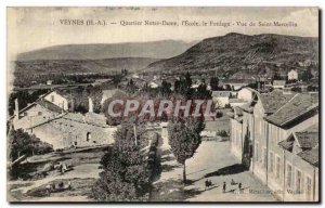 Old Postcard VEYNES District Notre Dame L & # 39ecole the crushing in Saint M...