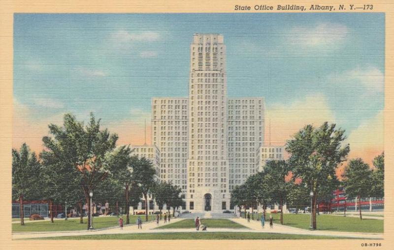 Albany NY, New York - The State Office Building - Linen