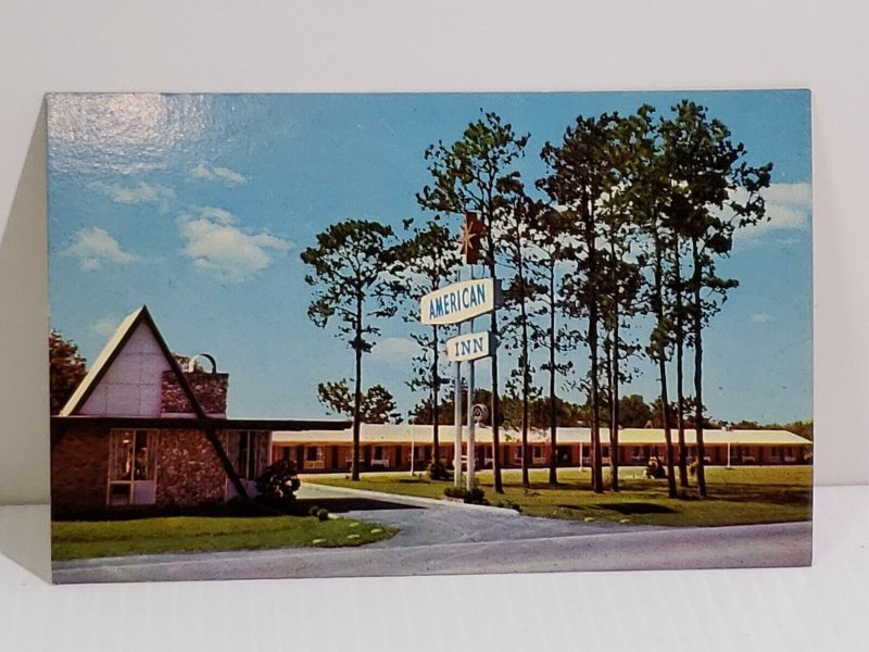 American Inn Lake City Florida Interstate 75 & US 90 Vintage Postcard   473