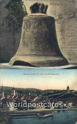 Generalansicht Schaffhausen Swizerland 1912 