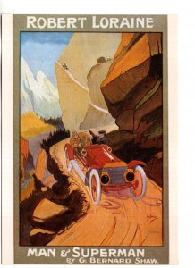 Man and Superman Bernard Shaw, Robert Loraine Play, 1911 Fiat Car