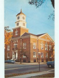 Unused Pre-1980 OLD CARS & COURT HOUSE Dover Delaware DE n4297@