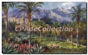 Old Postcard Monte Carlo Oilette