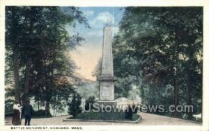 Battle Monument - Concord, Massachusetts MA