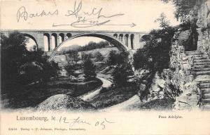 B92515 luxembourg pont adolphe