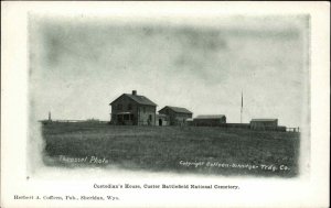 Custer Battlefield National Cemetery MT Custodian's House Photogravure PC