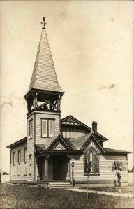 Church - Harry Moore Photographer Newark NJ c1910 Real Photo Postcard