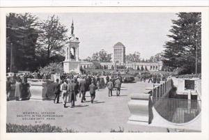 California San Francisco Memorial Museum Seal Pits In The Foreground Golden G...