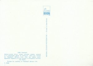 Automotive Postcard - Vintage Motor Cars - 1904 Vauxhall - Ref 13816A