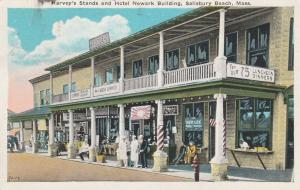 Hotel Newark Barber Shop Salisbury Beach MA Massachusetts DPO Cushing 1938