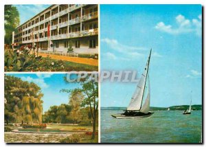 Postcard Modern Balatonlelle