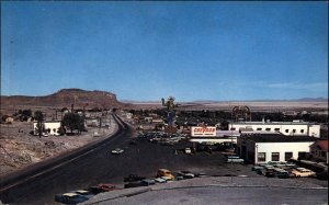 Wendover Utah-Nevada UT NV Bonneville Salt Flats Chevron Vintage Postcard