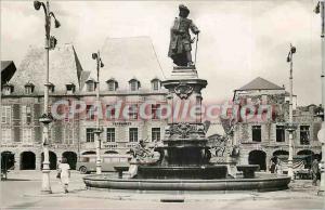 Old Postcard Charleville Statue of Charles de Gonzague