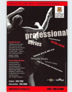 M-178609 Professional Series University Theatre University of Calgary Canada