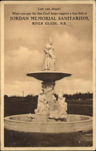 River Glade New Brunswick Jordan Memorial Sanitarium c1910 Postcard