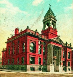Essex County Court House Lawrence Massachusetts MA 1911 DB Postcard