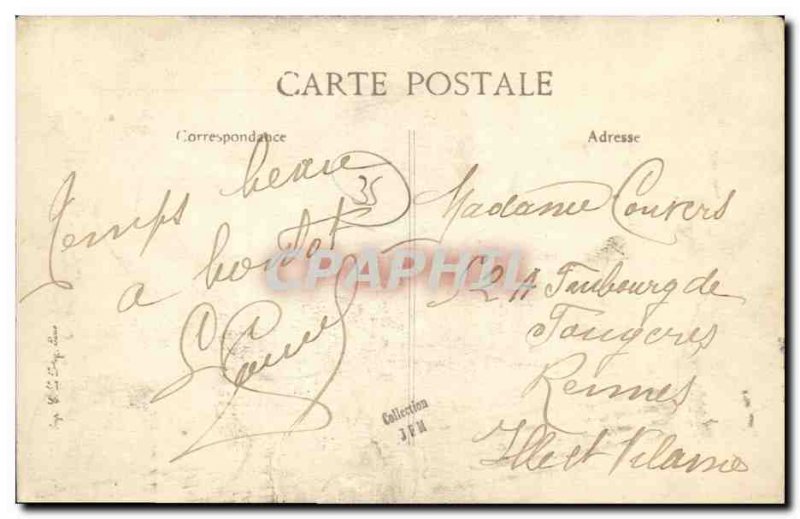 Old Postcard The Chateau Combourg