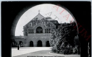 c1920s San Francisco, CA Stanford Chapel University Litho Photo Church Vtg A164