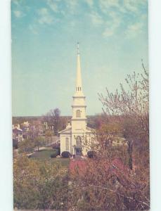 Unused Pre-1980 CHURCH SCENE Long Island - Hempstead New York NY A7455