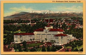 Huntington Hotel Pasadena,CA Los Angeles County California Vintage Postcard