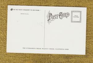 Holiday SANTA CLAUS Post Card St. Nicholas Kris Kringle EX Unused