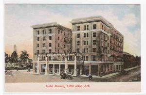 Hotel Marion Little Rock Arkansas 1910c postcard