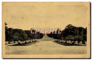 Old Postcard Compiegne Chateau De L & # 39avenue Des Beaux Monts
