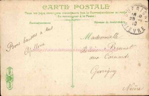 Lyon - The Park - greenhouses - Old Postcard