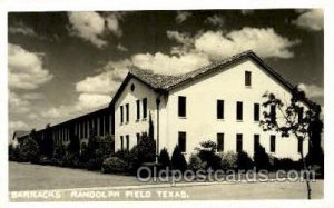 Barracks Randolph Field, Texas, USA Military Unused 