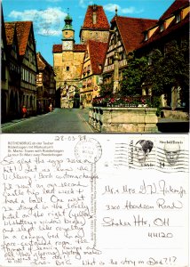 Bavaria, Rothenburg od der Tauber, Germany (20752