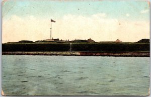 1909 Fort McHenry Baltimore Maryland MD Posted Postcard