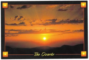 US Unused. The Ozarks Sunset. Arkansas and Missouri