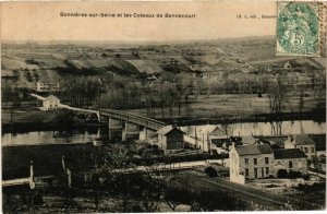 CPA BONNIERES-sur-SEINE et les Coteaux de Bennecourt (246574)