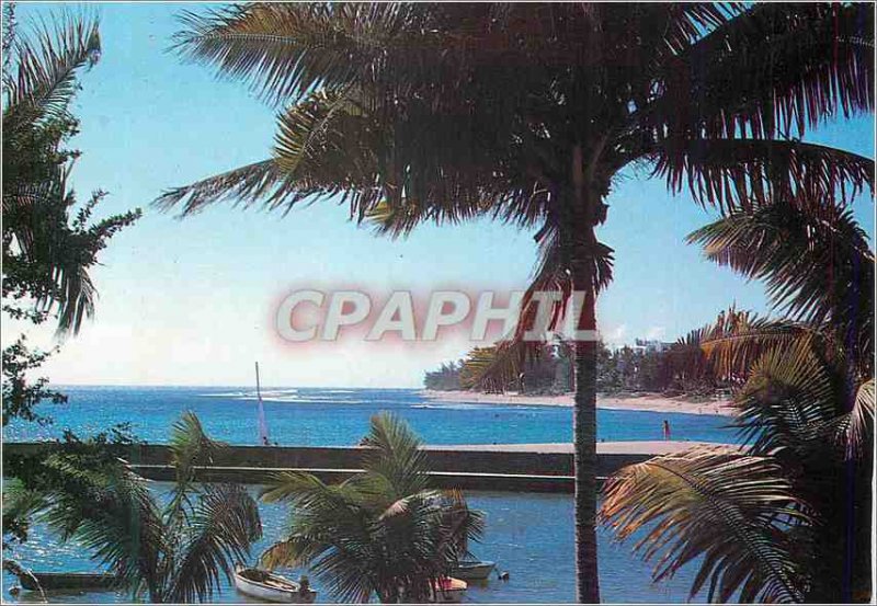 Modern Postcard Reunion Island (France) Indian Ocean Port of Saint Gilles