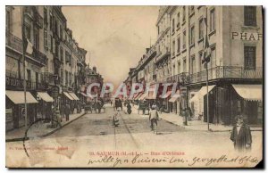 Postcard Old Saumer M and L Street Orleans