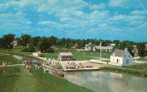 Canada - Ontario, Morrisburg. Upper Canada Village. Le Bateau Marguerite