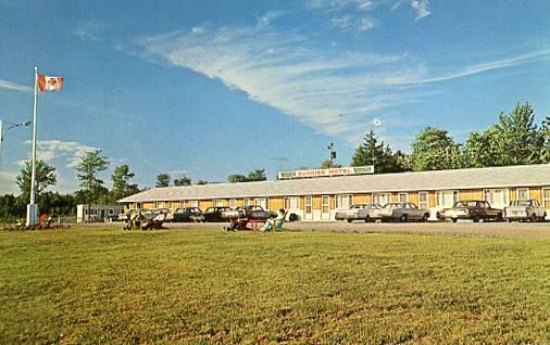 Canada - Nova Scotia, Brookfield. Sunrise Motel