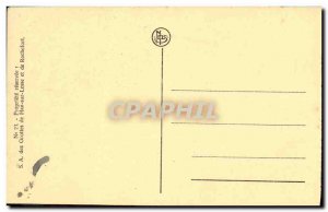 Old Postcard Han Caves Abyss Belvaux Inner View