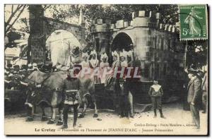 Old Postcard Le Crotoy The Procession in Honor of Joan of Arc Jeanne prisonniere