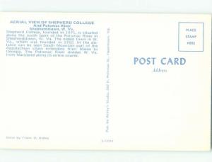 Unused Pre-1980 AERIAL VIEW OF TOWN Shepherdstown West Virginia WV n2542@