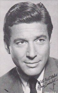 Vintage Arcade Card Efrem Zimbalist Jr