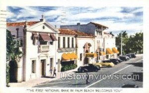 First National Bank - Palm Beach, Florida FL