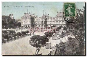 Paris Old Postcard Luxembourg Palace