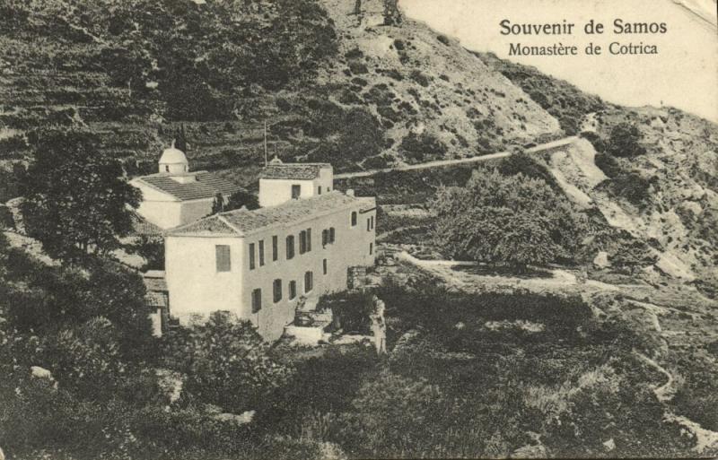 greece, SAMOS, Monastere de Cotrica (1919) Emmanuel Rigenou