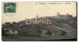 Postcard Old Vezelay Vue Generale South coast